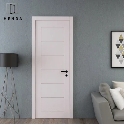 Wooden Interior Door with Glass Customized Design Standard Size for House/Hotel Plywood/Solid Wood/MDF Doors in Stock Wholesale Price