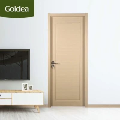 Plywood Interior PVC Solid Wood Timber Door Designs