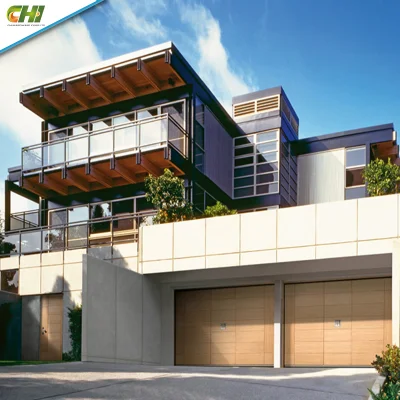  Aluminun Commercial External Wood Door Modern Windor China Puertas De Garaje Metal Roll up Garage Door 12V for Homes