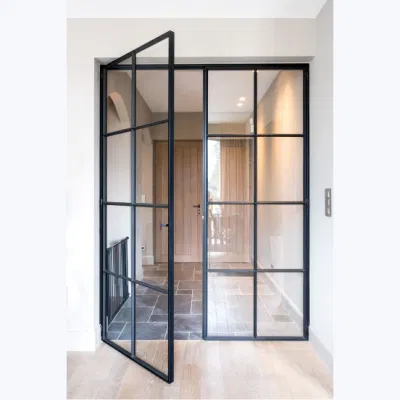 Cast Iron Door Wood Stove Iron Door with Glass Reinforced Iron Door