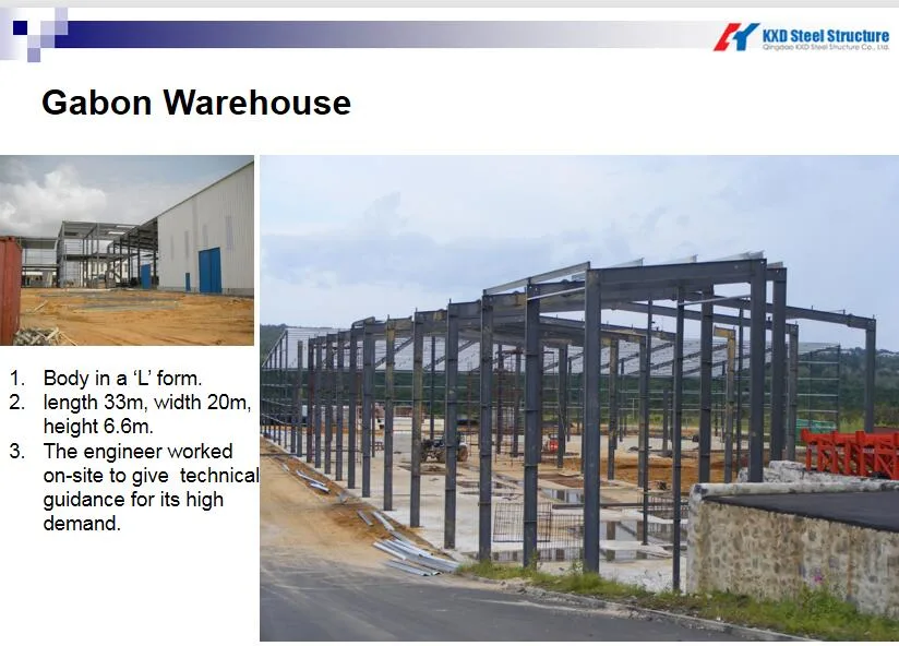 Prefabricated Steel Structure Supermarket Store