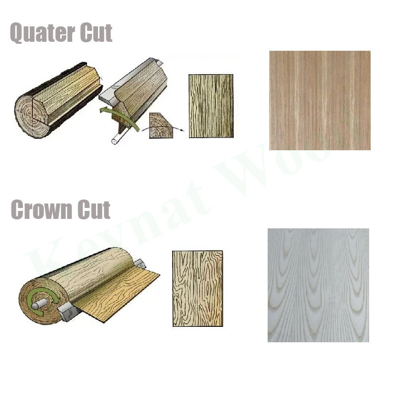 Oak Faced Plywood /MDF American Market Natural Red Oak / White Fancy Plywood E1 Artificial Veneer Poplar Hardwood Combi Dongstar