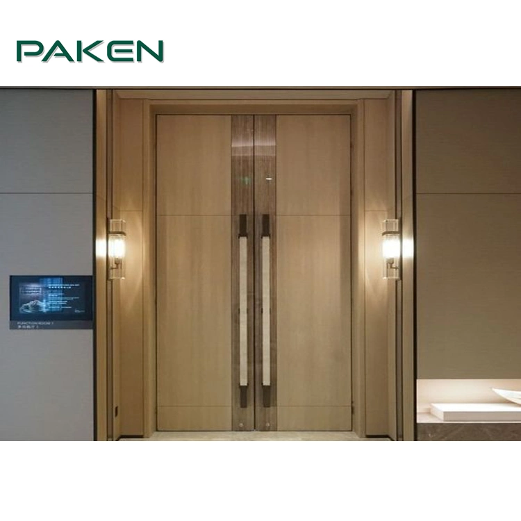 China Top Manufacturer Custom Modern Interior Wooden Hotel Door