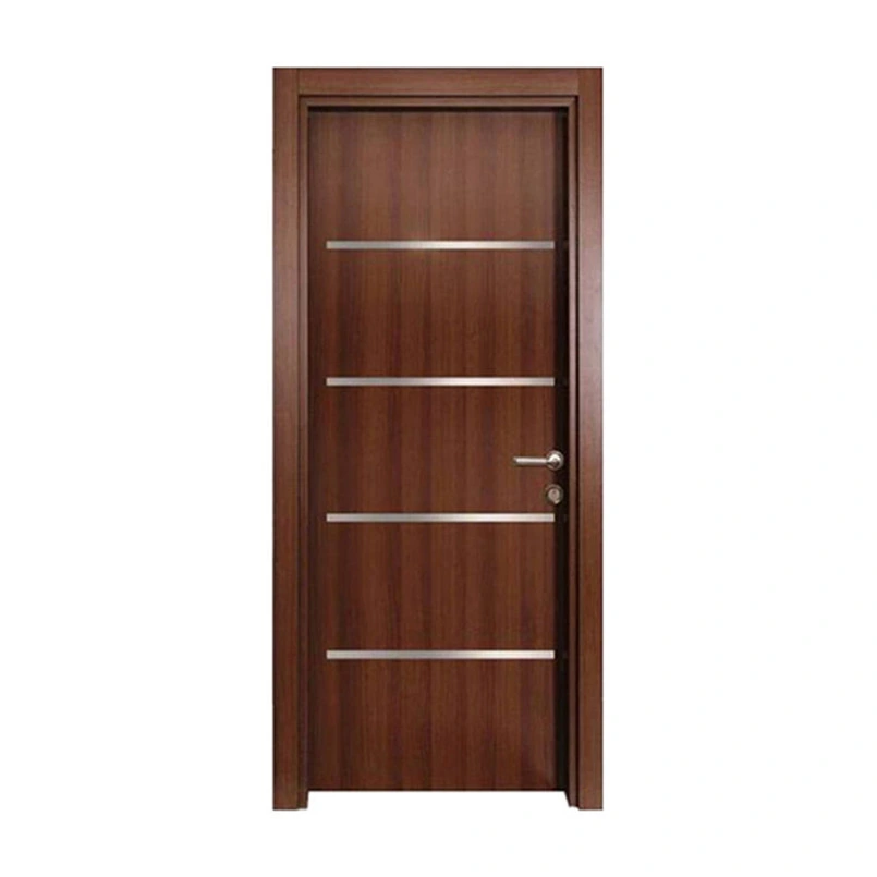 High Quality Custom Size European Cherry Veener Indoor Wooden Interior Veneer Door