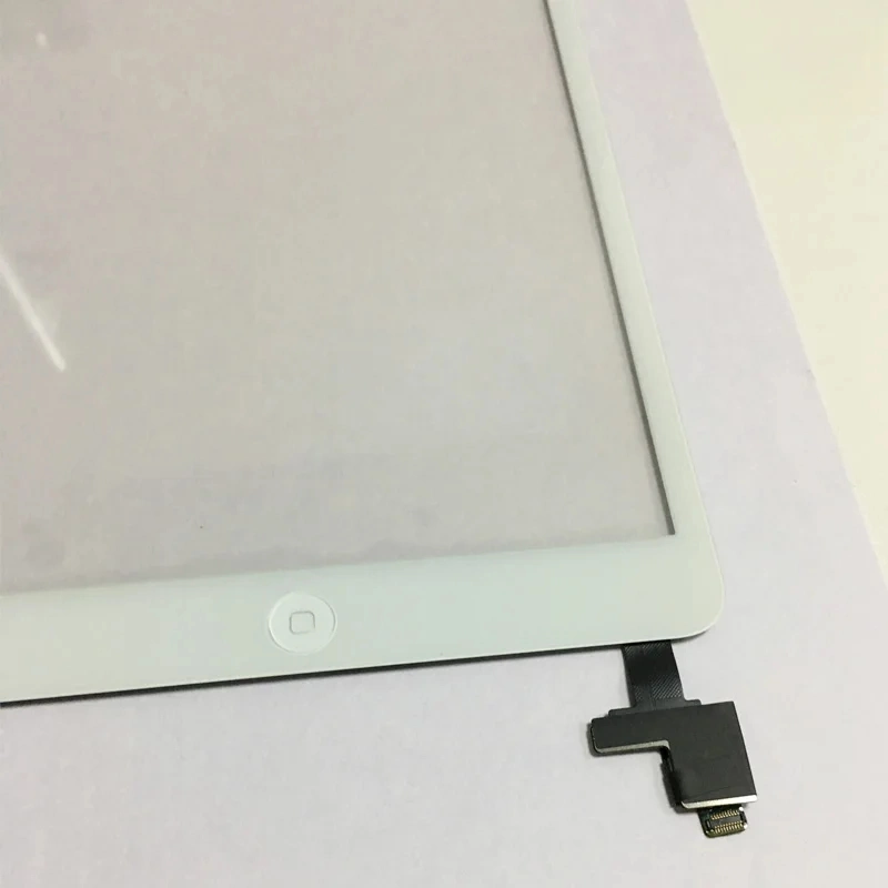 Digitizer Touch Screen Front Glass for iPad Mini 1 2 A1432 A1454 A1455 A1489 A1490 with Home Button and Adhesive