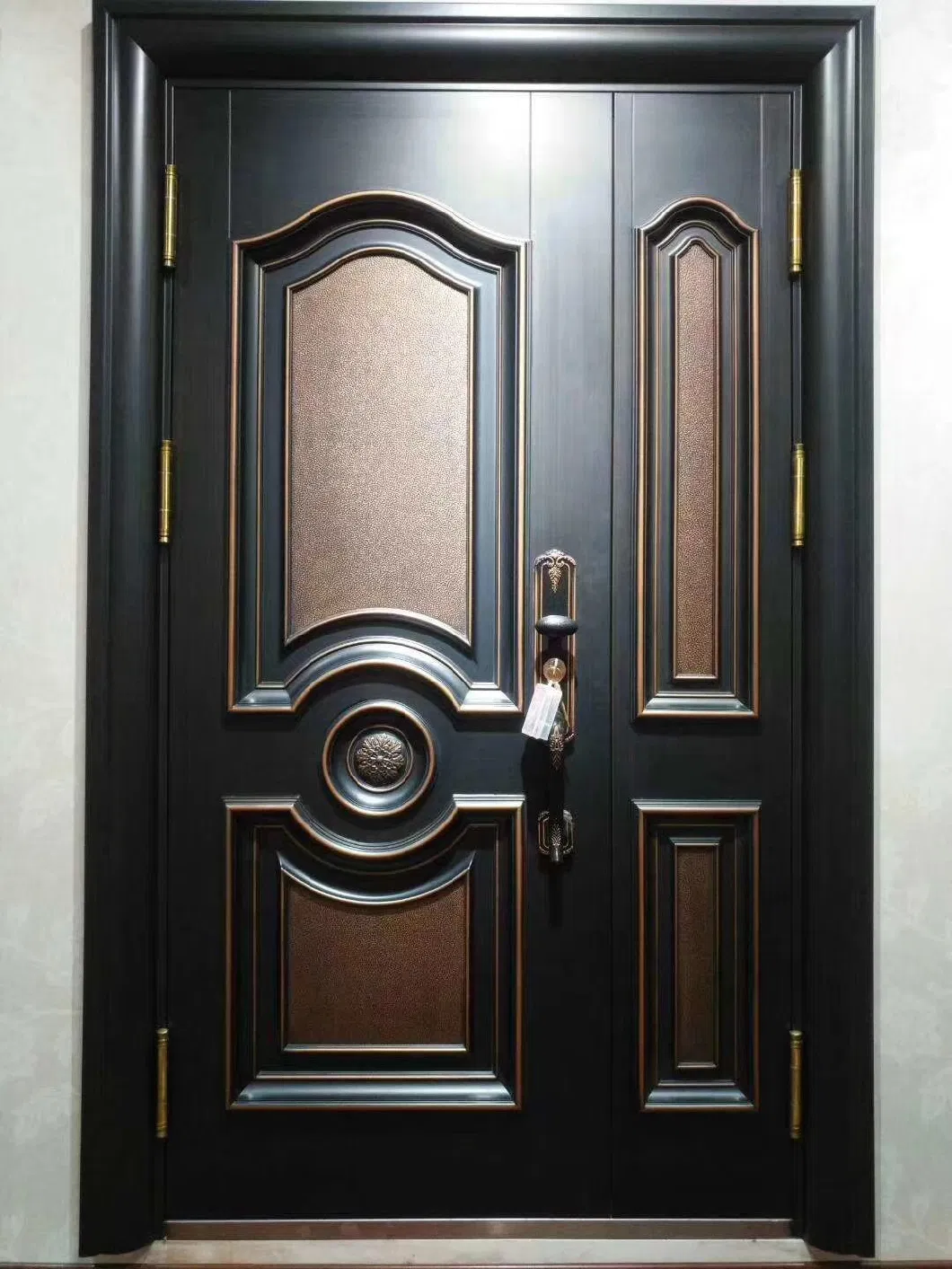 Steel Security Front Doors for Home Front Metal Door with Hardwares