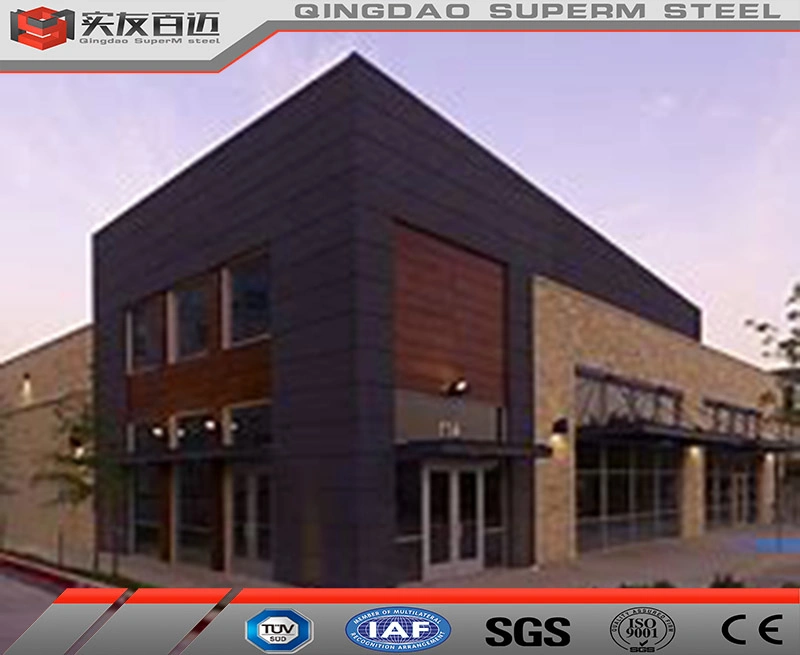 Wholsale Commercial Retail Store Steel Structure Commercial Building Store