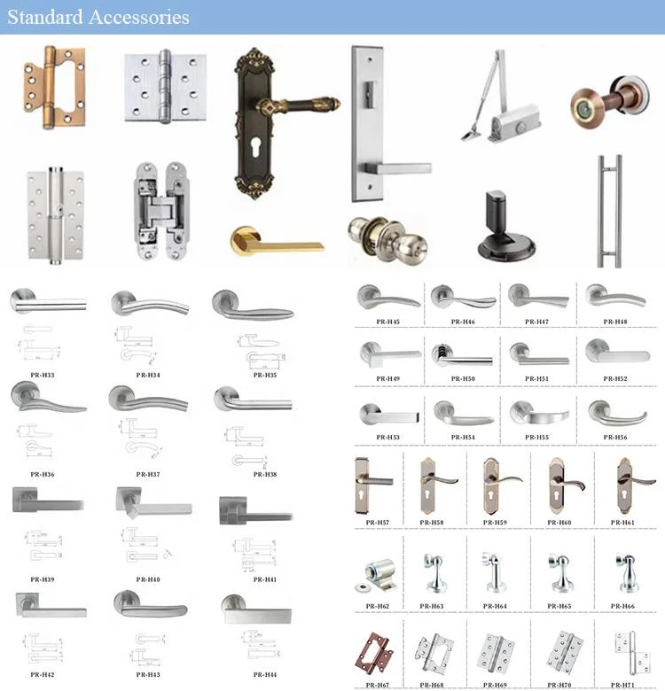 Prima Foshan Factory Interior Handle Door Interior Panel Doors Arched Door Interior