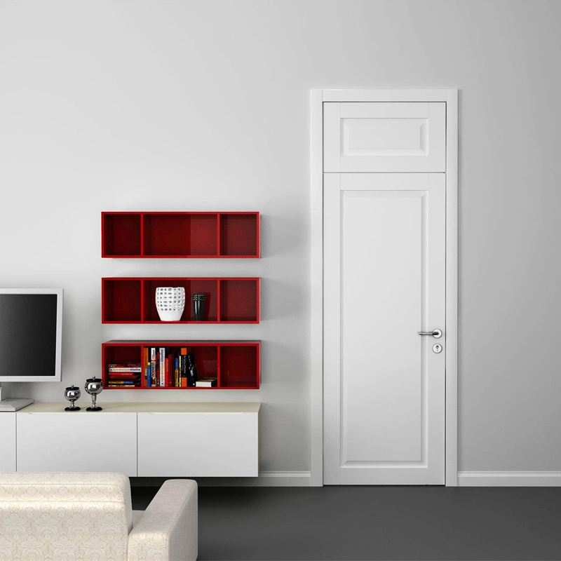 European Oak Wood Laminate Door, Modern White Oak Door