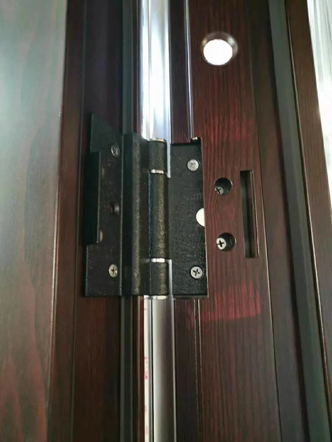 Steel Security Front Doors for Home Front Metal Door with Hardwares