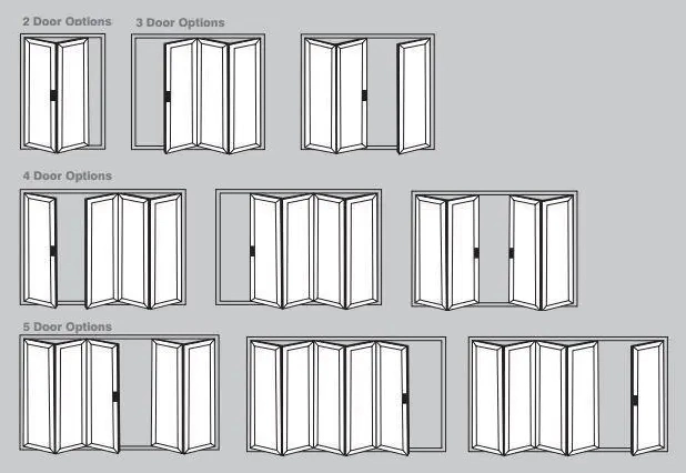 Aluminium Windows and Doors Design_Residential Used Bi Fold Interior Doors American Patio Door