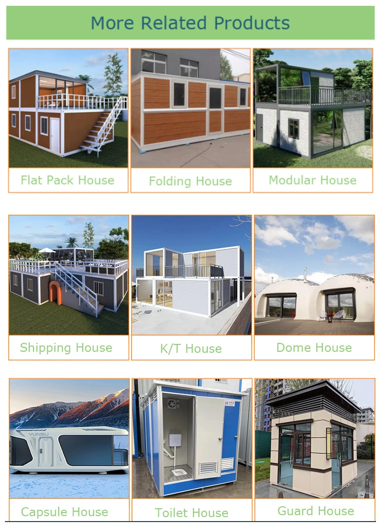 Suppliers Custom Large Shipping Prefab Container House Luxury Prefabricated Container Home with 4 Beds Room