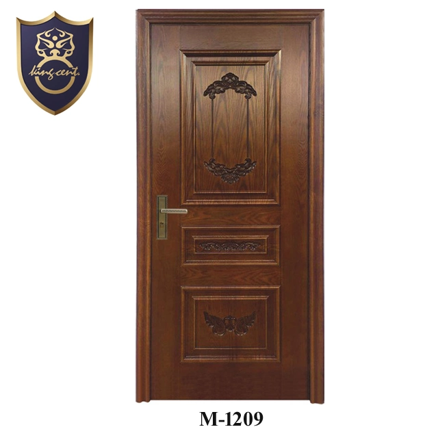 Wood Grain Design High Grade Interior Entry Front Door