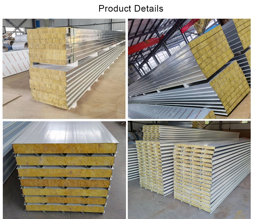 Hot Sandwich Panels GMP Certified PU Polyurethane Insulated Roof and Wall White Metal Steel Sandwich Panel