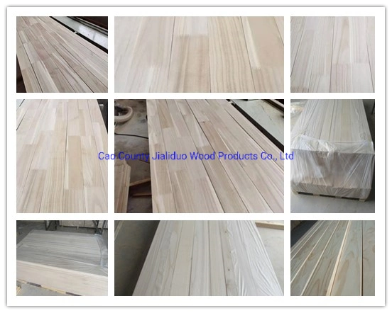 18mm Paulownia Wood in Bulk Customized Size Paulownia Wooden Battens