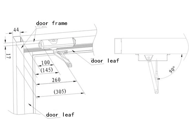 Customized Conference Room Business Glass Door High Security Double Kfc Door