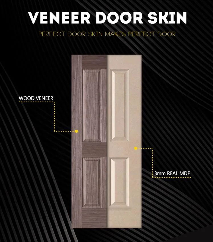 Teak Wood Front Door Design Wooden Veneer Door Skin