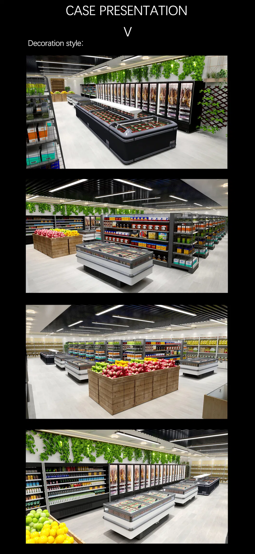 Modern Convenience Store Design Food Kiosk Layout Design