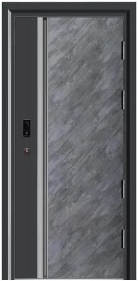 Steel Security Front Doors for Home Front Metal Door with Hardwares