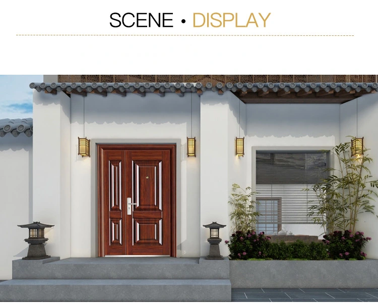 Exterior Entrance Front Main Gate Steel Security Doors Modern Residential