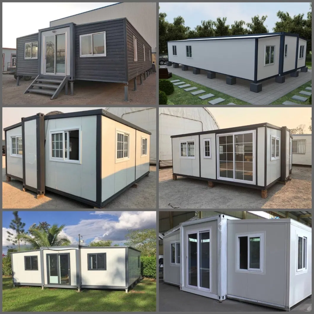Cheap Foldable Container House Modular Family Life Prefab Expandable House Store
