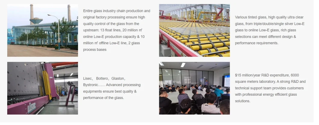 Customized Wholesales Triple Insulated Glass Panels for Building and Window