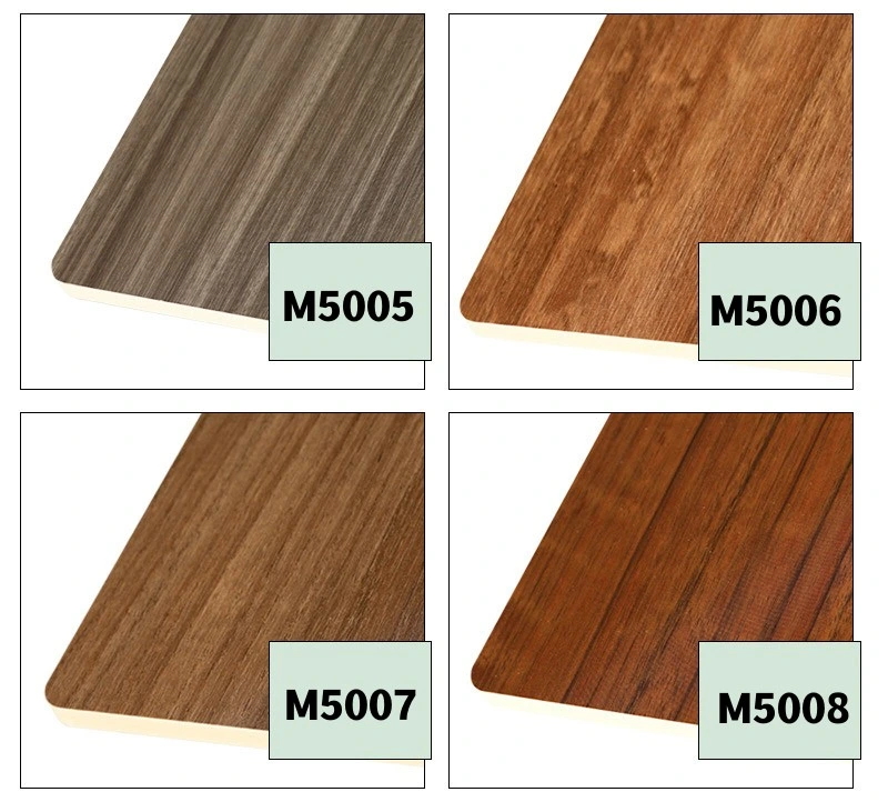 Wood Veneer Internal Doors PVC Wood Grain Plastic Veneer Sheets Walnut Natural Wood Veneer