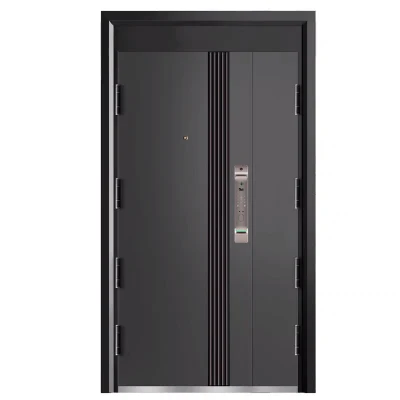 Puerta de entrada plegable de perfil de aluminio australiano con marco de metal de aluminio para baño de hotel en casa de color madera y vidrio.