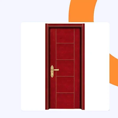Nuevo diseño simple de color bastante Moderno Puerta de madera de teca natural resistente al agua de la puerta exterior o interior secreto precio de fábrica maciza Venta caliente