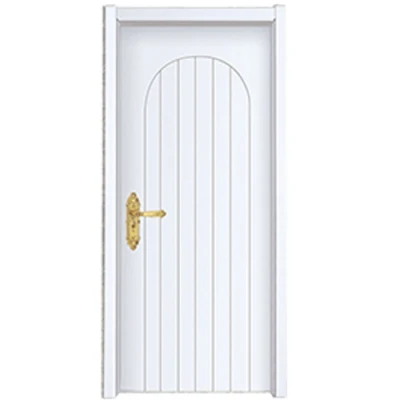 Nuevo diseño simple de color bastante Moderno Puerta de madera de teca natural resistente al agua de la puerta exterior o interior secreto precio de fábrica maciza Venta caliente