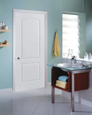 Prima PVC Cuarto de baño puerta Swing Sliding Custom Puerta de madera