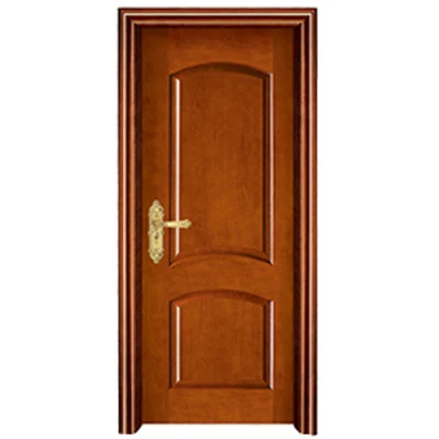 Nuevo diseño simple de color bastante Moderno Puerta de madera de teca natural resistente al agua de la puerta exterior o interior secreto precio de fábrica maciza Venta caliente