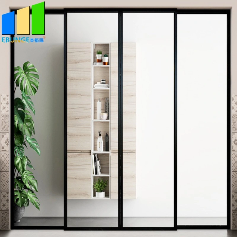 Manufacturer Office Partition Sliding Doors Double Glazed Aluminium Sliding Doors