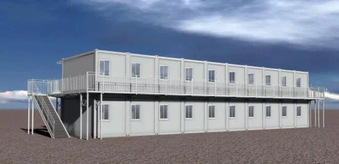 Modular Depot Prefab 20FT 40FT Homes Container Modular Multilevel Prefab House Buildings