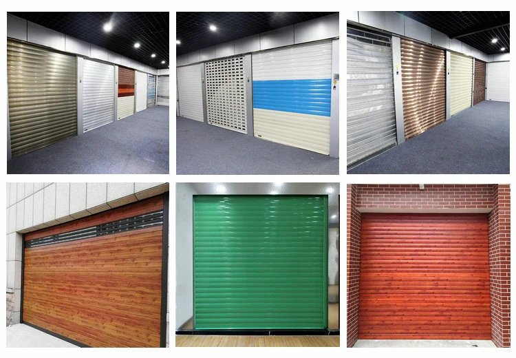 New Product European Type Roller Shutter Door Light Weight Steel Fast Insulated Aluminum Roller/Rolling Shutter Door