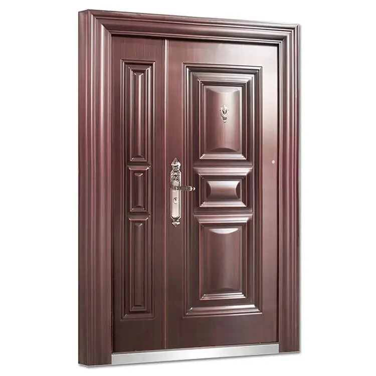 Fancy Luxry Custom Modern Door Design Exterior Front Steel Security Door