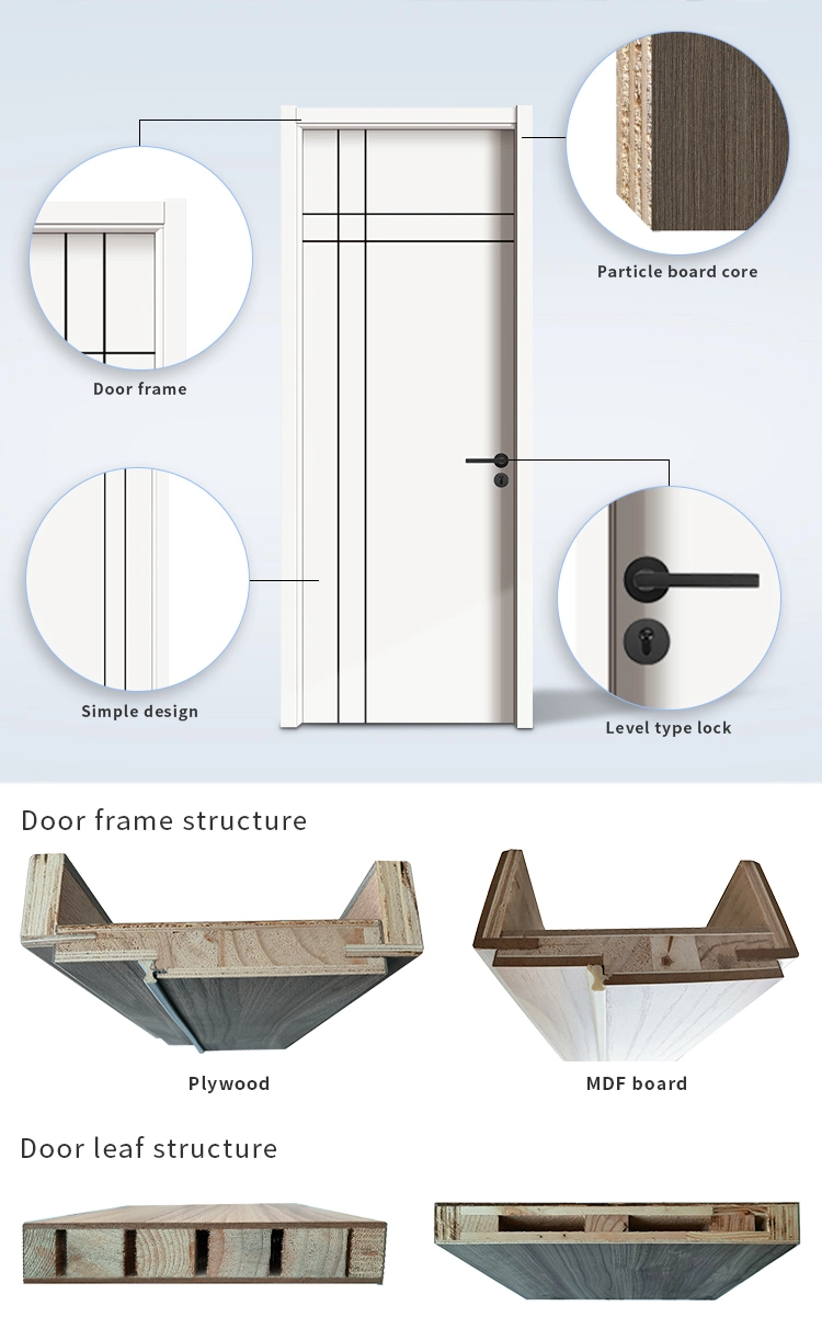 Latest Design Modern Villa Residential Main Entry Entrance Wooden Door Wood Exterior Front Pivot Door with Frame for Houses