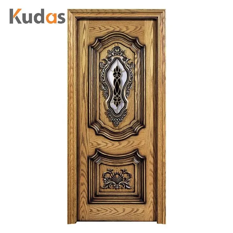 Custom Composite Teak Modern Plywood Main Internal Room Handmade Interior Wooden Door