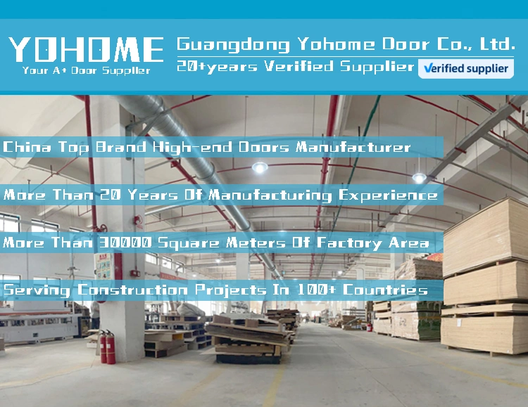 Guangdong Yohome Wholesale Entry Doors Luxury Us Supplier Entry Doors Exterior Entrance Door Modern Front Tall Entry Modern Doors Custom Main Door Security