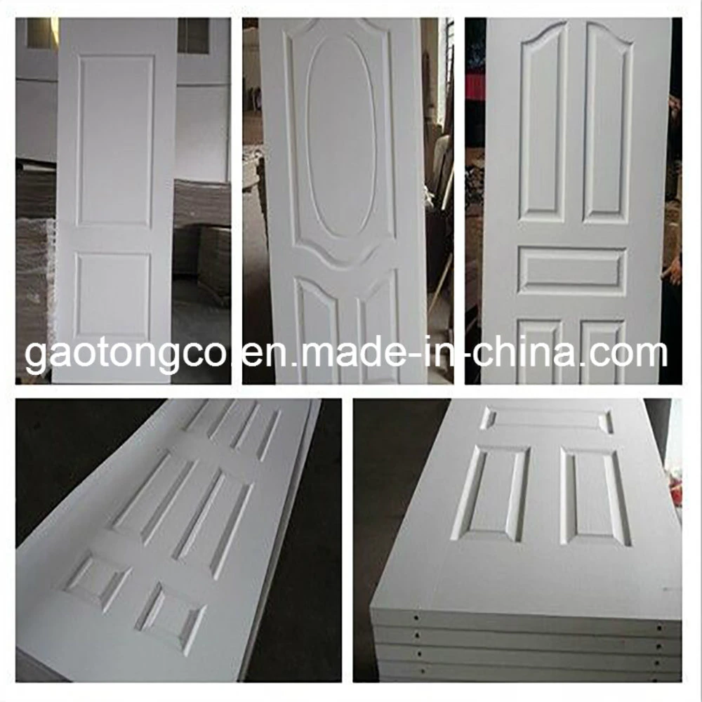 820*2050*3mm White Primer MDF HDF Moulded Door Skin Panel Interior Wooden Door