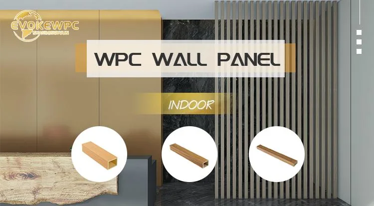 WPC Timber Tube, Wood Lumber for Interior Doors, Garden Fence