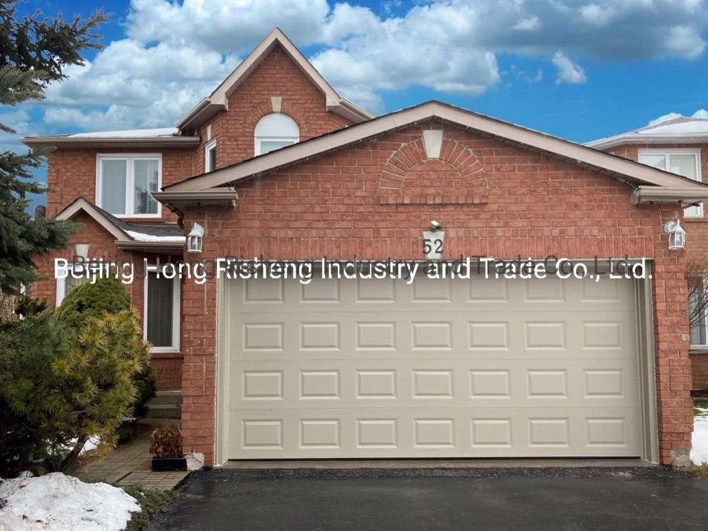 Hot Sale Sectional Garage Door with Steel Insulated PU Foam Panel