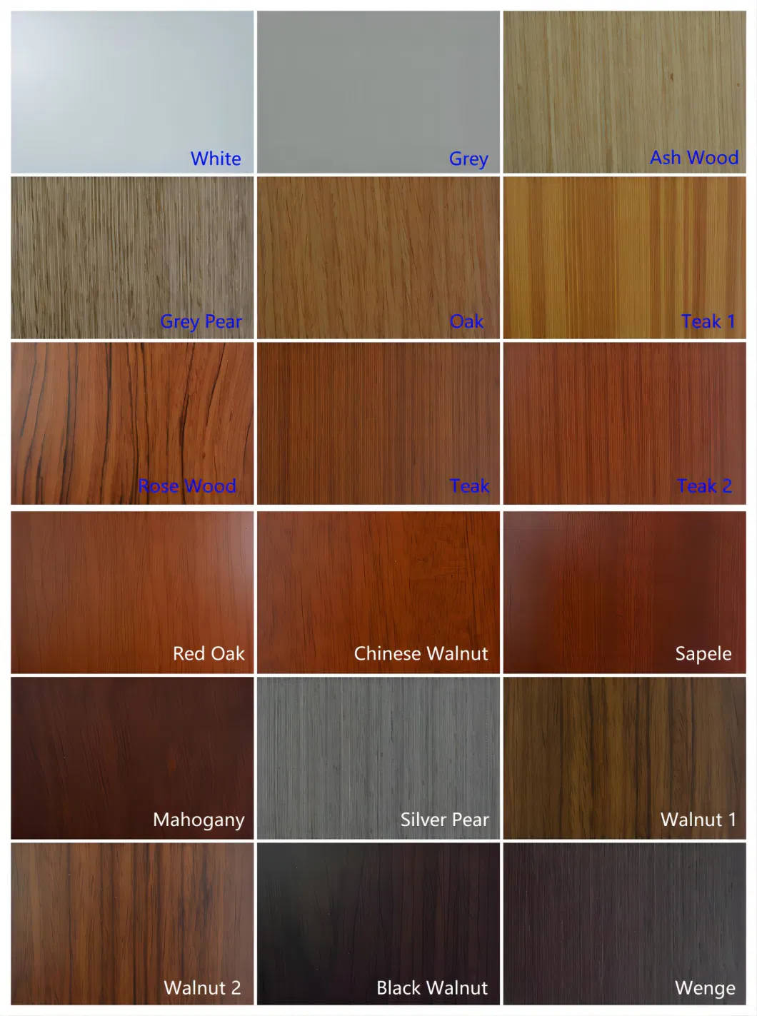 China Door Factory Wholesale Price Waterproof Wooden White Oak Painting Door