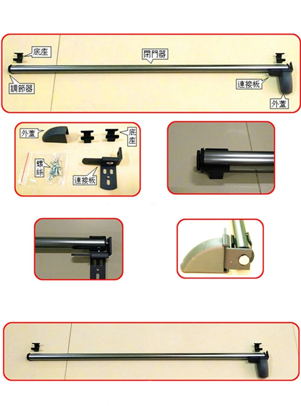 46inch Indoor Solid Wood Sliding Door for Concealed Door Closer/Semi-Automatic Door Closer