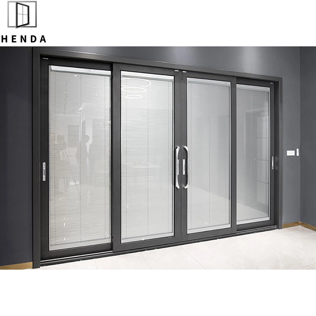 China Factory Direct Wholesale Price Hurricane Impact High Quality Aluminium Interior/Exterior/Balcony/Steel/Wood/Patio/Sliding Glass Door