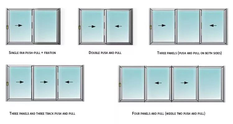 Asian Design Retractable Fly Retractable Frameless Aluminium 3 Panel Balcony Sliding Glass Door Tear &amp; Bug Proof Screen Sliding Door Doors for Living Room