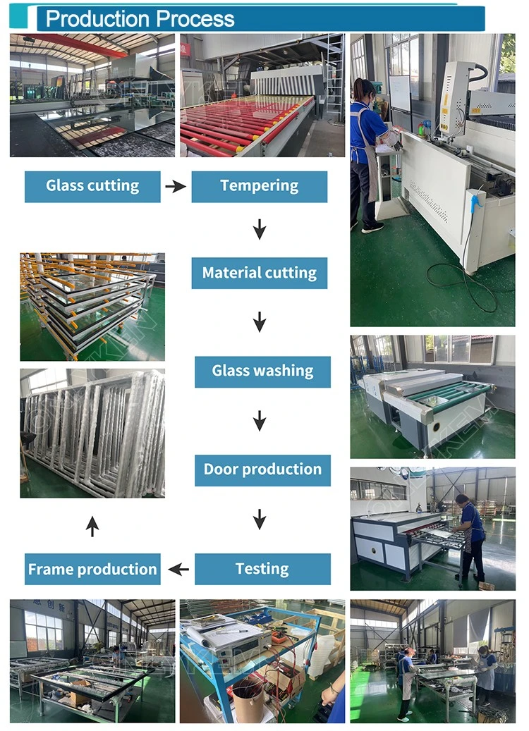 Heated Glass Door for Cold Room/Refrigerator Parts/Freezer Glass Door