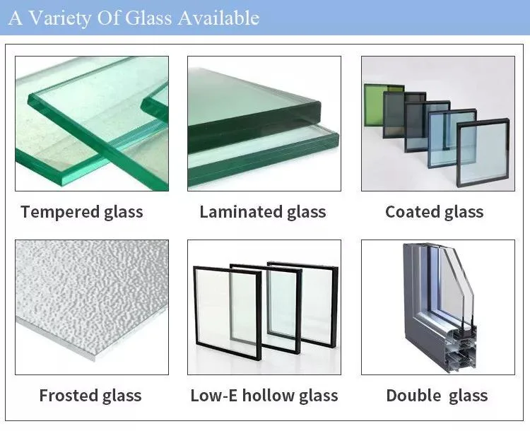 Custom Design Patio Aluminum Frame Outdoor Terrace Frameless Glass Sliding Door