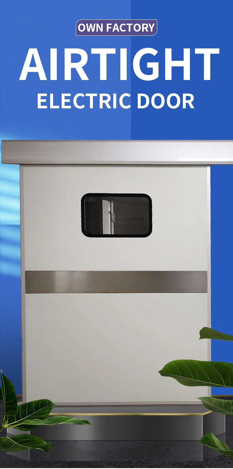 Airtight Door Manufacturers From Stock Supply Operating Room Automatic Door Single Door Laboratory Airtight Door