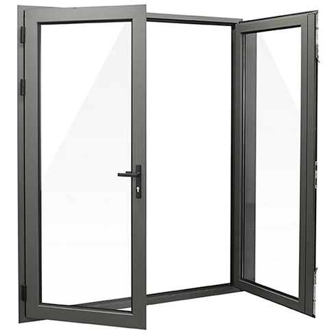 Exterior Sound Proof Thermal French Doors Interior Glass French Doors